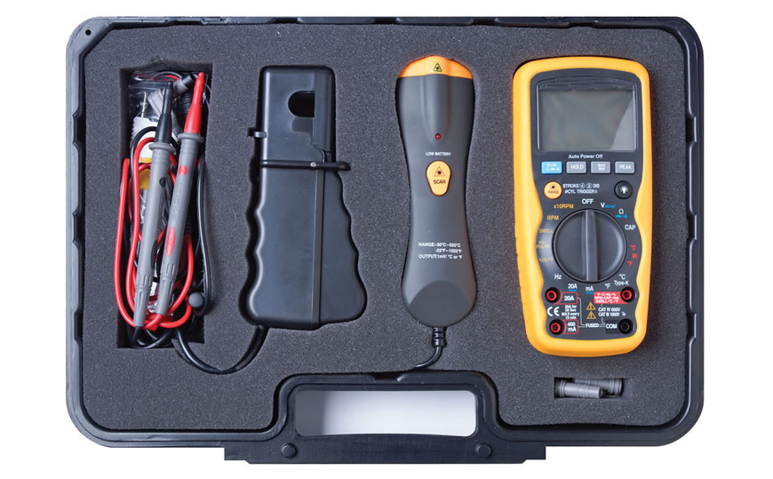 EQP-102 Automotive Multimeter and Infrared Thermometer