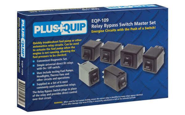 EQP-109 relay bypass switch master kit