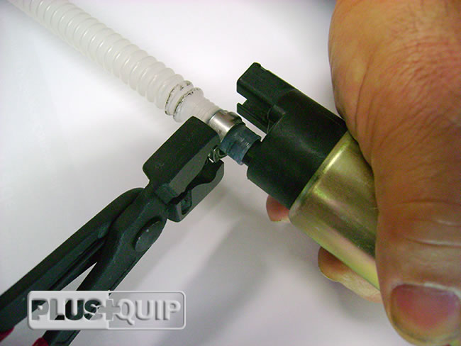 EQP-020 Hose Clamp Pliers in Use
