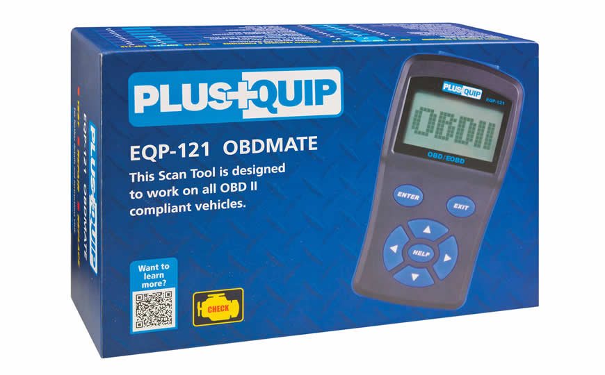Eqp 121 obdmate code reader and reset tool